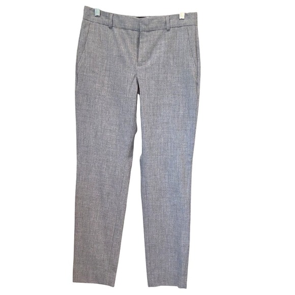 Banana Republic Ryan Curvy Fit Gray Career Ankle Pants Size 0 - Picture 1 of 8